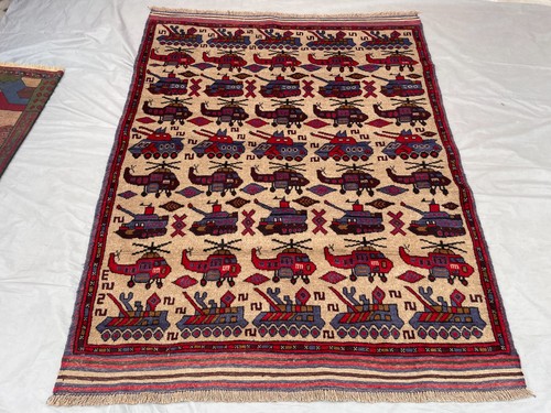 7x6 vintage afghan - 4'7x6'0,