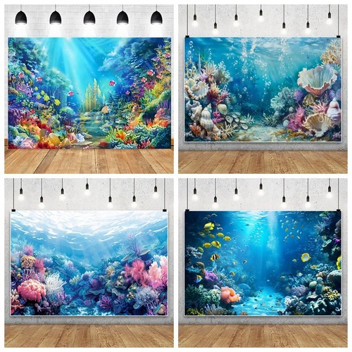 Under the sea photo backdrop - sea,