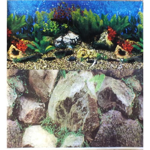Double sided aquarium - double,